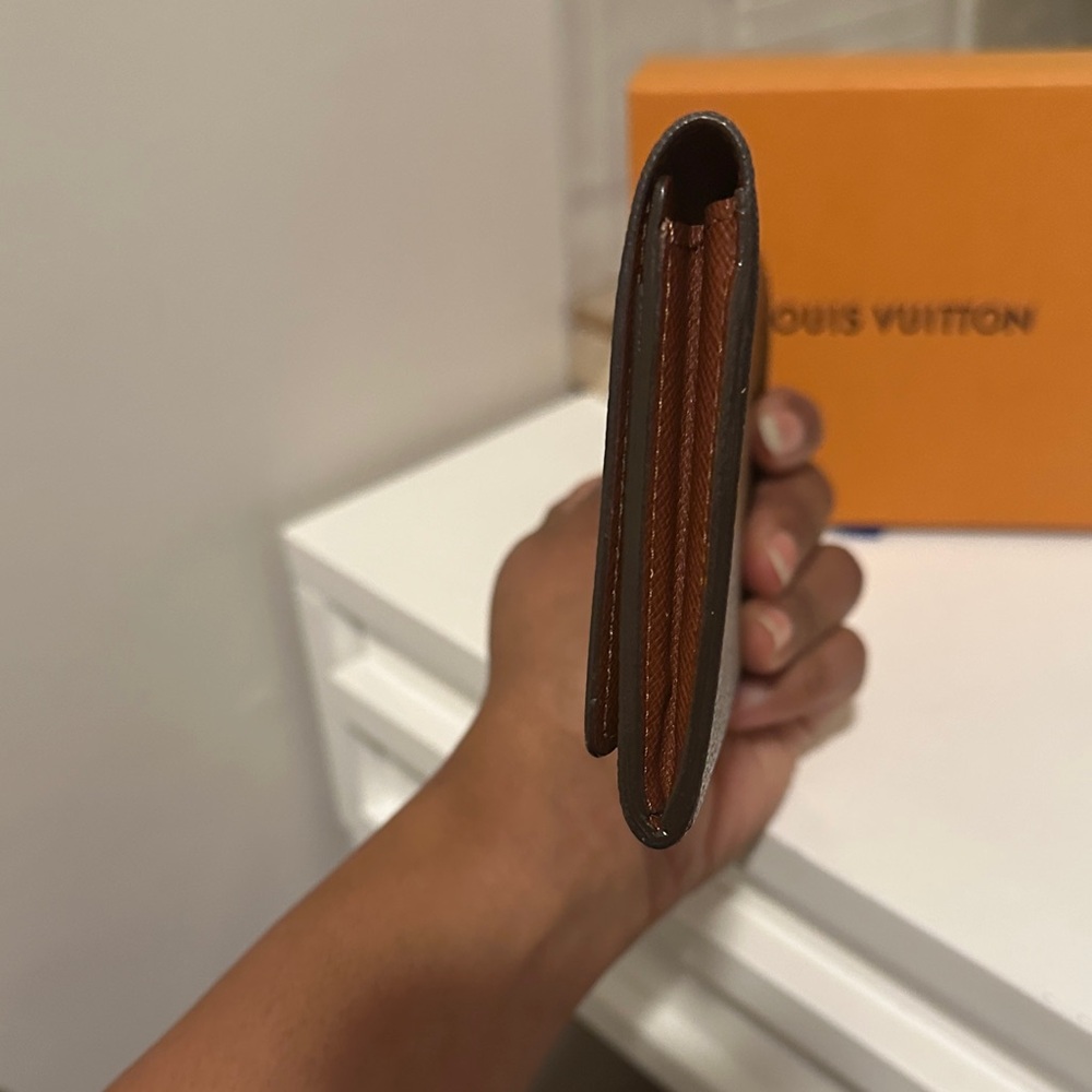 Louis Vuitton Dark Brown Monogram Wallet - Picture 2 of 12